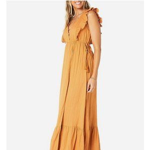 MINKPINK SWIM Kindness Sleeveless Maxi Dress size small NWT